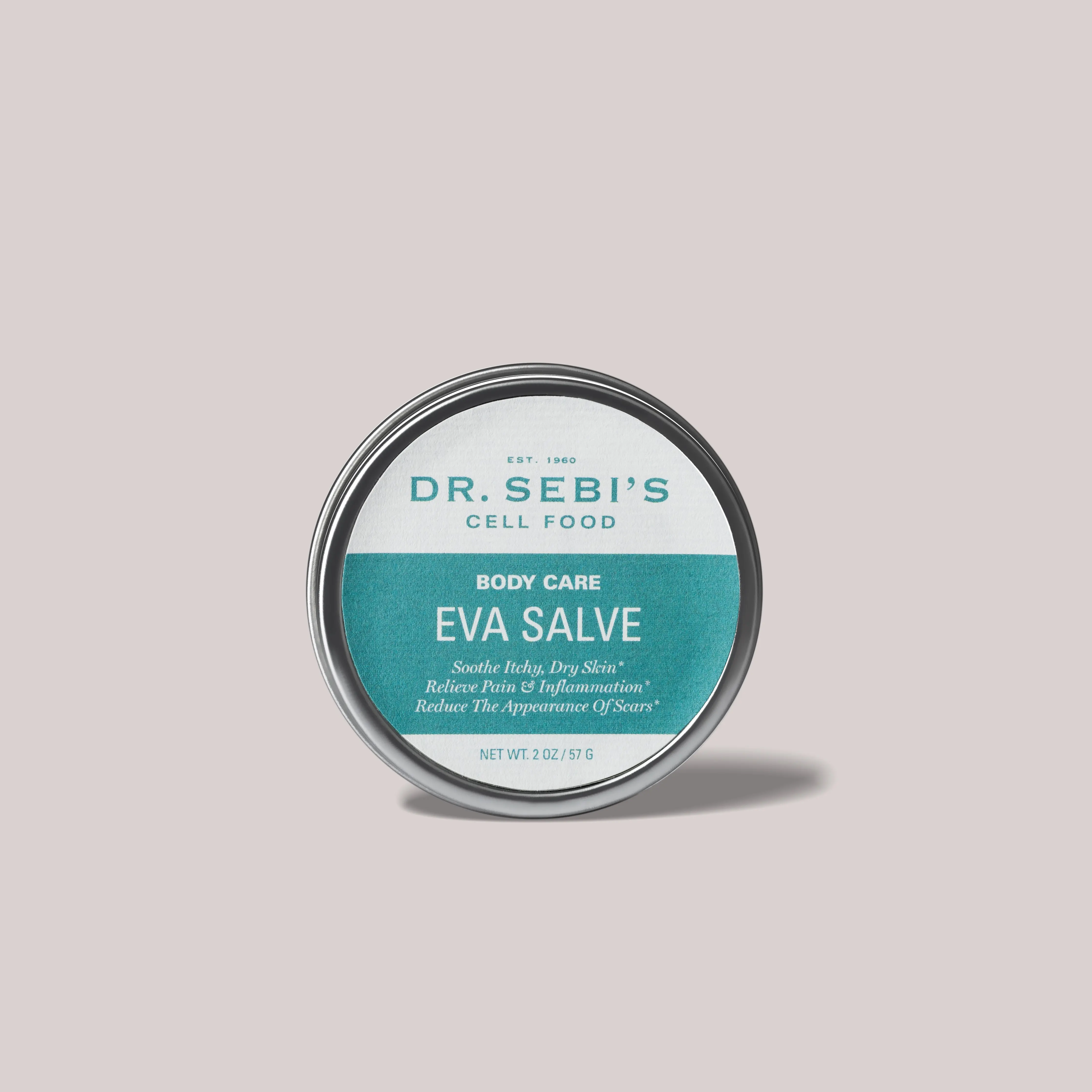 Dr. Sebi's Eva Salve - Moisturizing Skin Care for Hydration, Reducing Appetite, and Comfort in Convenient Jar