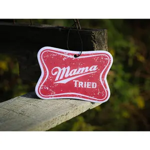 Mama Tried Air Freshener - Black Ice Scent