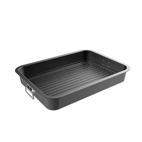 Hastings Home Roasting Pan with Flat Rack