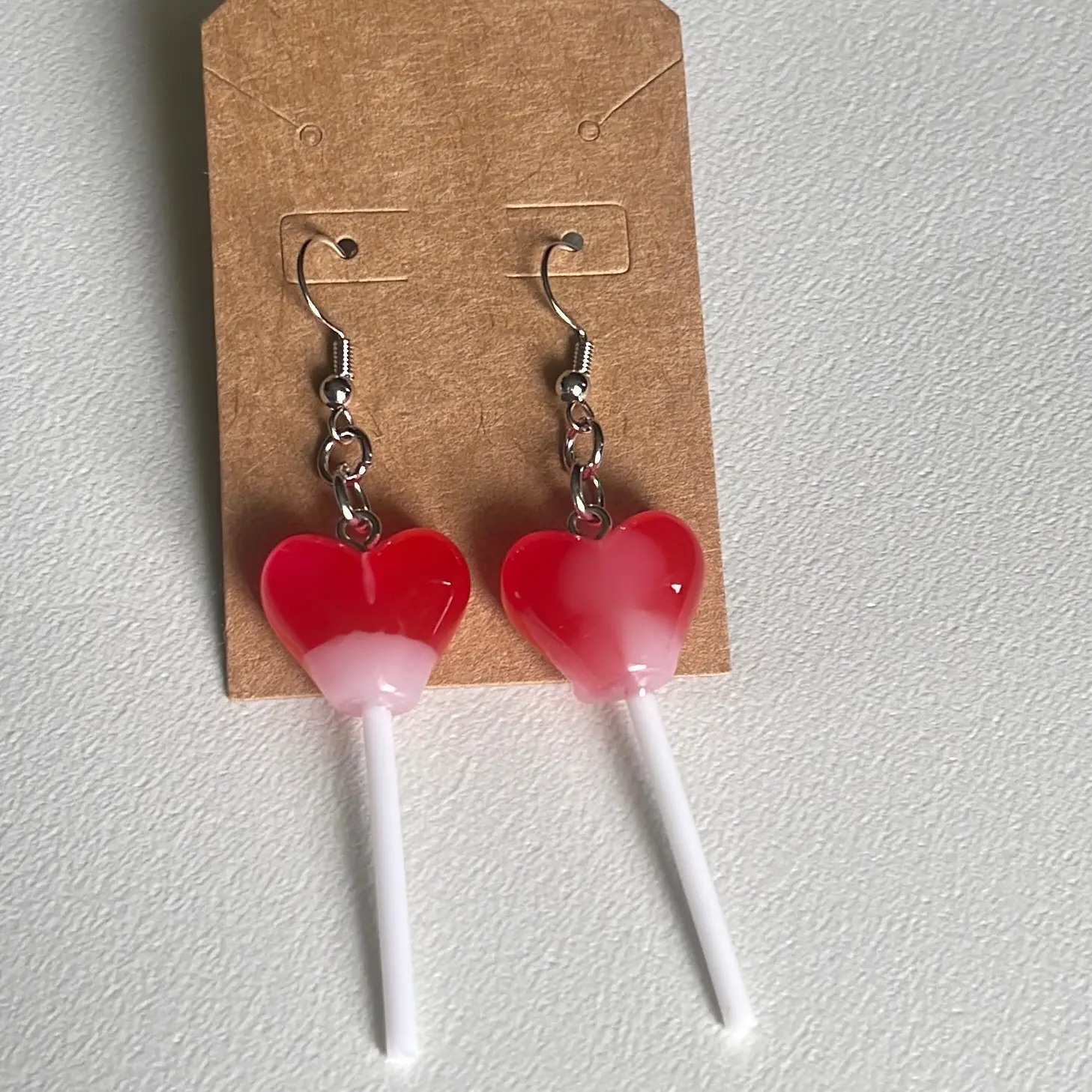 Heart Lollipop Earrings