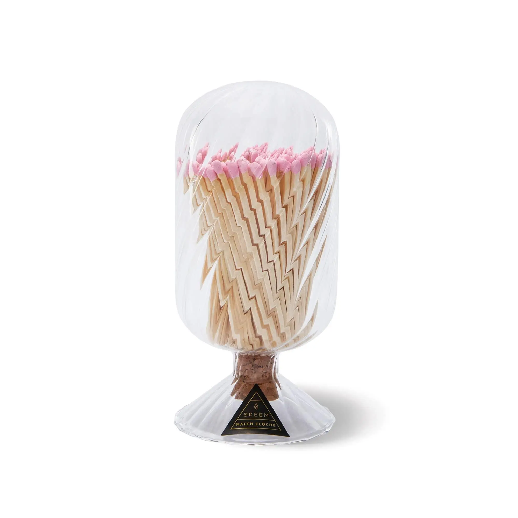 Helix Match Cloche, Pink-tip Matches Helix Match Cloche, Pink-tip Matches