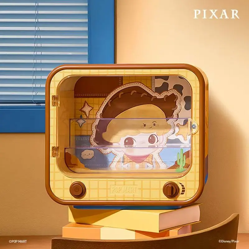 Dimoo World &PIXAR Series-TV Shaped Luminous Display Box