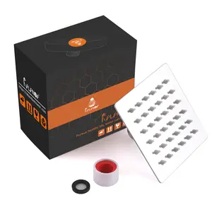 4 Inch Square Shower Head, Fixed Chrome Shower Head Stainless Steel, High Pressure 2.5 GPM Rain Shower Head Screw On Easy Install, Wall Mounted Metal Chrome Finish