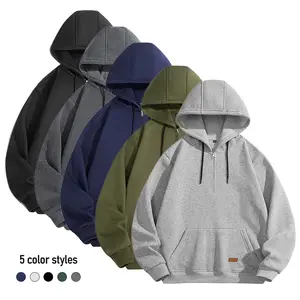 Long Sleeve Hoodie Minimalist Oversize Fit. Soft & Breathable Pullover, Perfect for Daily Wear & Sports. Durable & Machine Washable Casual Top for Outdoor, Urban & Street Style (Light Gray / Black / Navy / Army Green / Dark Gray)
