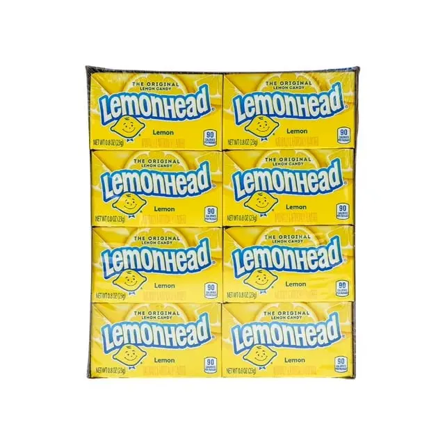 Lemonheads The Original Lemon Candy 0..8-oz Per Box 24ct Box