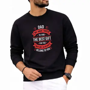 Daddy’s Favorite Long Sleeve Sweatshirt – Gift from Wife, Kids, Sons & Daughters