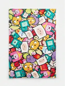 Adventure time Galaxy Dream Flannel Blanket Cartoon Space Art Print Soft Warm Cozy Lightweight for Bedroom Living Room Sofa Gift Decor