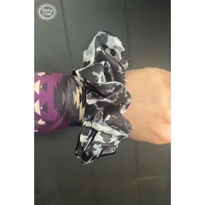 Sterling Kreek Cow Town Scrunchie