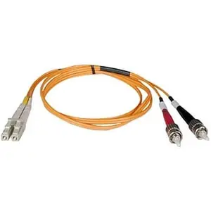 Tripp Lite Tech Accessories Multimode Orange Fiber Optic Duplex Patch Cable, 32.81ft, 2 SC Connectors, 2 ST Connectors, N304-10M