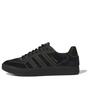 adidas Tyshawn Low 'Black White Gold Metallic' IE3130