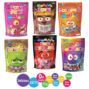 Halloween Spooky Savings 6 Bag Assortment -  Delicious, Zero Sugar, KETO, Gluten Free, Vegan, Allergy Friendly, No Artificial Dyes, Candy Variety