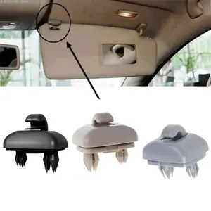 2025 Car Sun Visor Hanger Clip Bracket Sun Visor Clip Bracket Hook Replacement Parts for Audi A1 A3 A4 A5 Q3 Q5 Auto Accessories