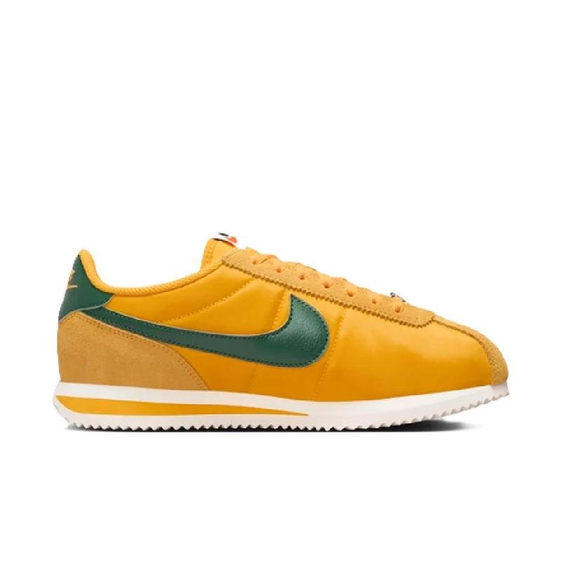 Women's Nike Cortez Yellow Ochre/Gorge Green (DZ2795 702)