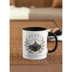 [Sale Up To 40% + Freeship] Velaris Acotar Ceramic Mug, 11 Oz, Sustainable Mug, Perfect Gift, Sarah J Maas Mug, Velaris Coffee Mug, Gift For Sjm Lover, Acowar