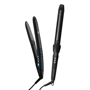 BIO IONIC OFFICIAL: The Precision Styling Duo Bundle - Long Barrel Curling Iron + 10X Styling Iron