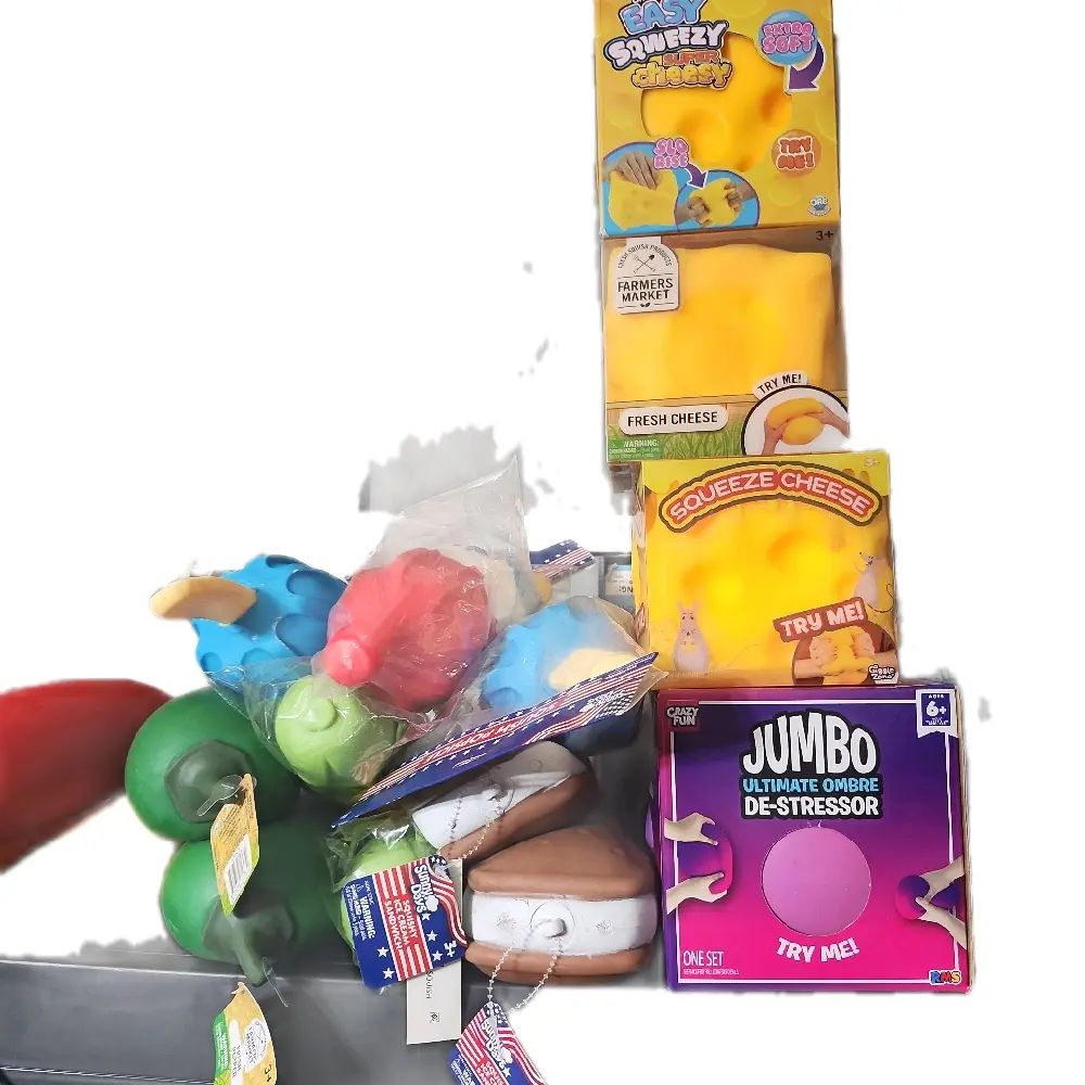 Sunny Days Stress Relief Squishies, Classic Novelty Toy for Kids