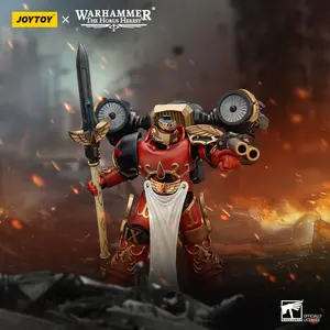 JOYTOY Warhammer 40K & The Horus Heresy Blood Angels Dawnbreaker Cohort Dawnbreaker Champion 1/18 Limited Edition Action Figure Model Collectible for Birthday Christmas Display