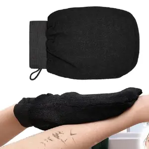 Deep Exfoliating Gloves, Smooth & Glossy Texture, Effective Bathing & Showering Glove, Gentle Skin Care Solution