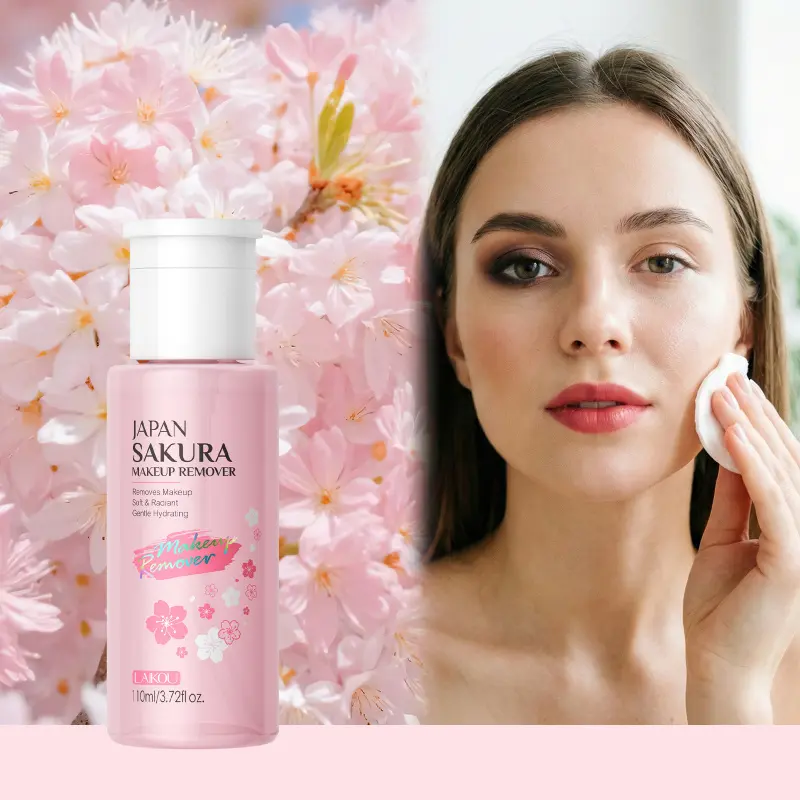 Popular Cherry Blossom Micellar Water Mild Clean Pore No Irritation