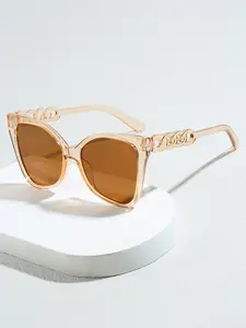 Unisex Fashion Retro Square Sunglasses, Street Style, Travel, Sports, Driving, Festival, Summer Accessory, Vacation Wear