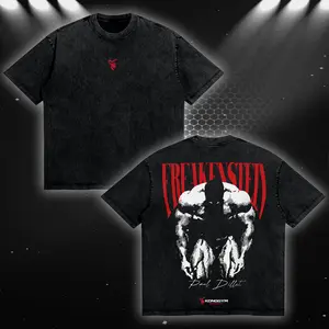 PAUL DILLETT "FREAKENSTEIN" Old School Bodybuilding Oversized Washed T-Shirt, Men Workout Fitness Shirt, Gym Apparel, Workout Wear, Training Men's Top, Aesthetic Shirt, Discipline, Strength, Focus
