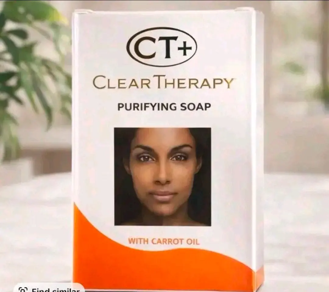 CT+ Clear Therapy Carrot & Ivory Cleansing Soap 175g Gentle Daily Facial & Body Cleanser