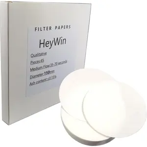 Filter Paper 15cm,pack of 45,Used in Laboratories for Filtering Solutions and Qualitative Analysis (45)