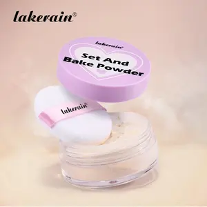 Long Lasting Makeup Setting Powder with Puff, Oil Control Matte Makeup Powder, Face Makeup Accessories, Cosmetics, Setting Powder, Summer Makeup, Oil Control Formula
