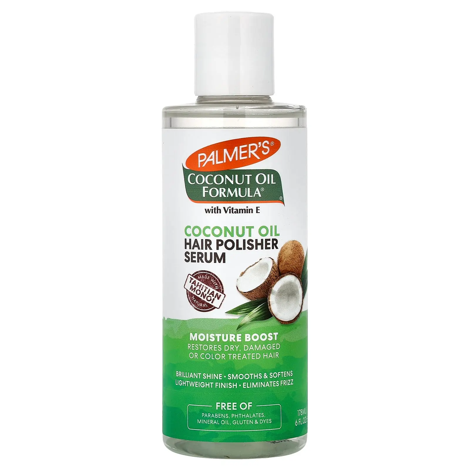 Palmer's Coconut Oil Formula®, Moisture Boost, Hair Polisher Serum, 6 fl oz (178 ml)