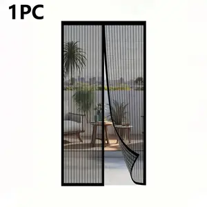 Magnetic Seal Mosquito Screen Door, Automatic Closure Pest Barrier, Suitable for All Seasons, Easy Installation, Pet Safe