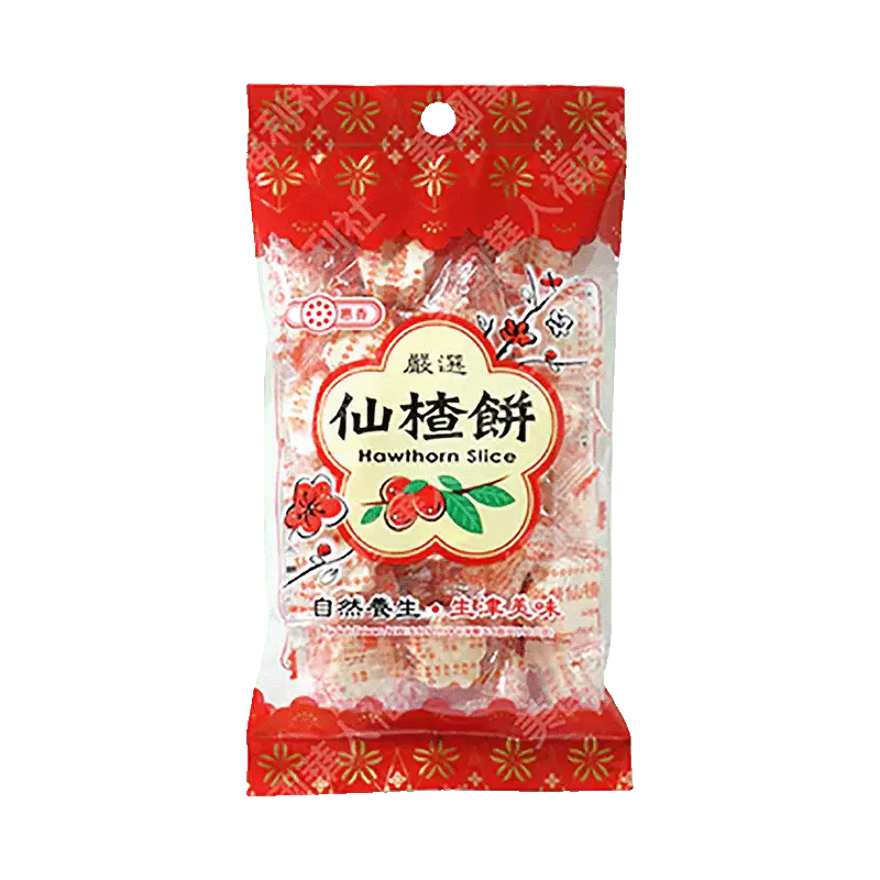 Hui Hsiang Chewy Sweet Dried Prune Candy Snacks, 140g