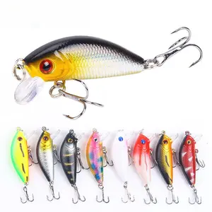8pcs Hard Fishing Lures Set Minnow Popper Jointed VIB Shrimp Frogs CrankBaits for Beginner Starter, Catch Big Fish, Amazing Fishing Gifts For Men, Treble Hook Tiny Fishing Lures With Hand-Painting Craftsmanship,Crankbait,dealsforyoudays