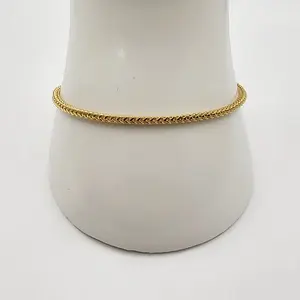 Manilla Tejido Fashion10k 2.5mm Comfortable Versatile Fashion Accessory for Everyday Use - Unique Blend Material, Fashionable Design, Versatile & Comfortable