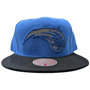 Mitchell & Ness Royal/Black NBA Orlando Magic Team Reflective Snapback