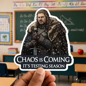 GOT Testing Sticker -Stark 3"x3"