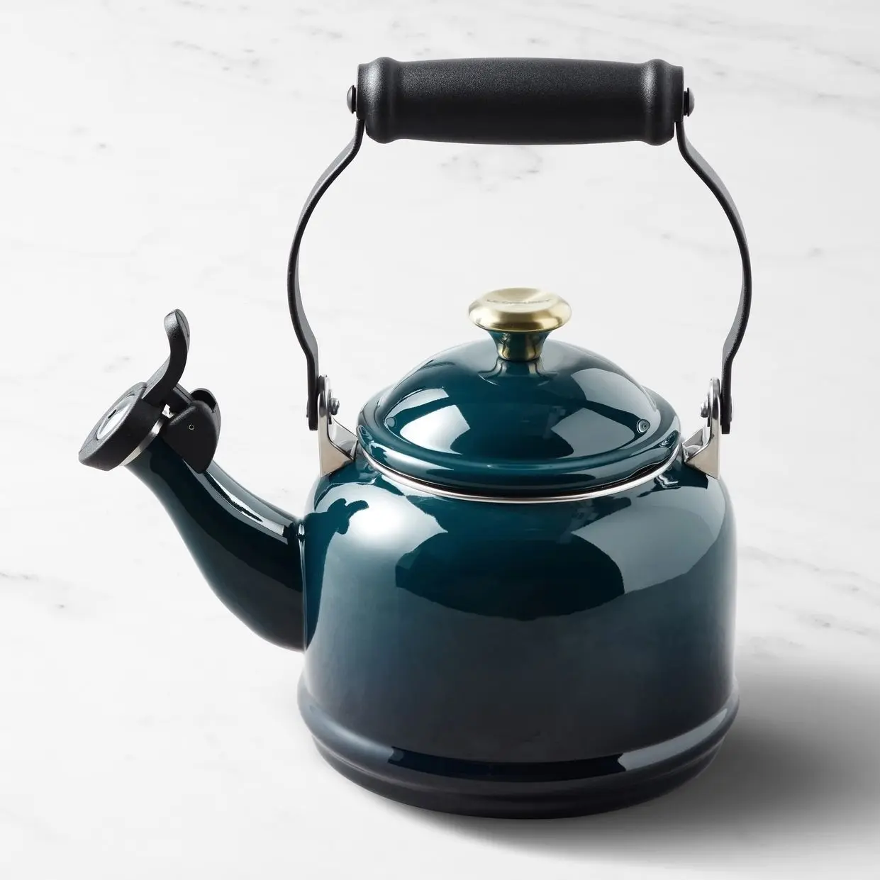 Le Creuset Classic Steel Demi Tea Kettle, Agave Color
