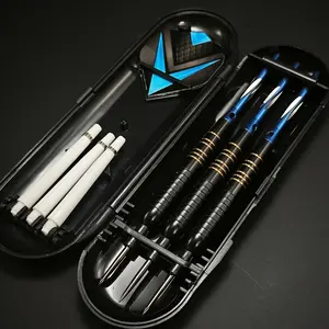 Professional high-quality hard dart set with exquisite patterns and stable flight wings, consisting of 3 pieces. Easy-to-control trick throws and 3-dart games, meeting the needs of professional players and enthusiasts