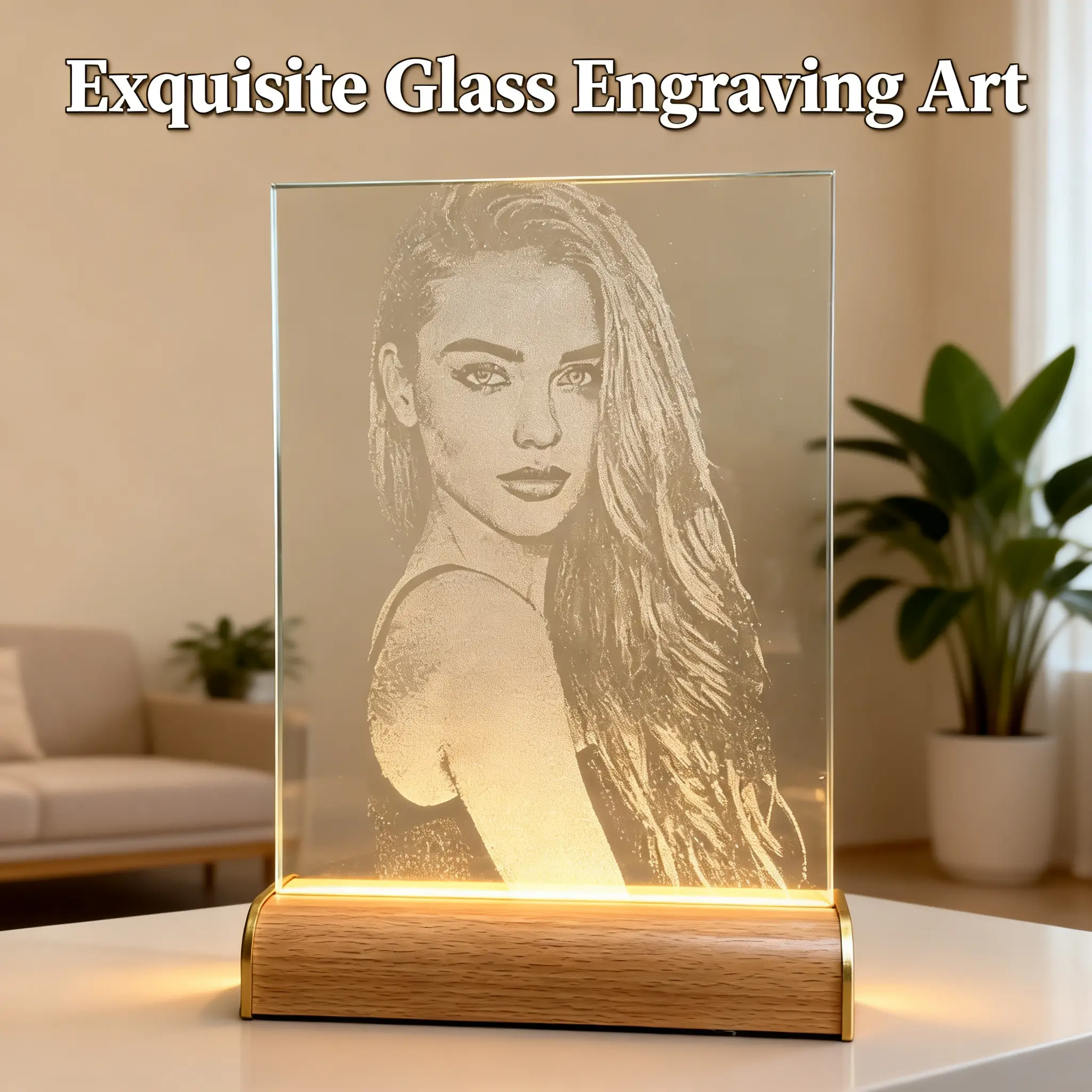 One-of-a-Kind Custom Glass HammerArt - Made From Your Photo | Perfect Holiday Gift for Family, Friends & LovedOnes | Memorable Personalized Keepsake I