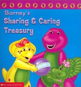 USED-Barney's Sharing And Caring Treasury by Stephen White (Hardcover)