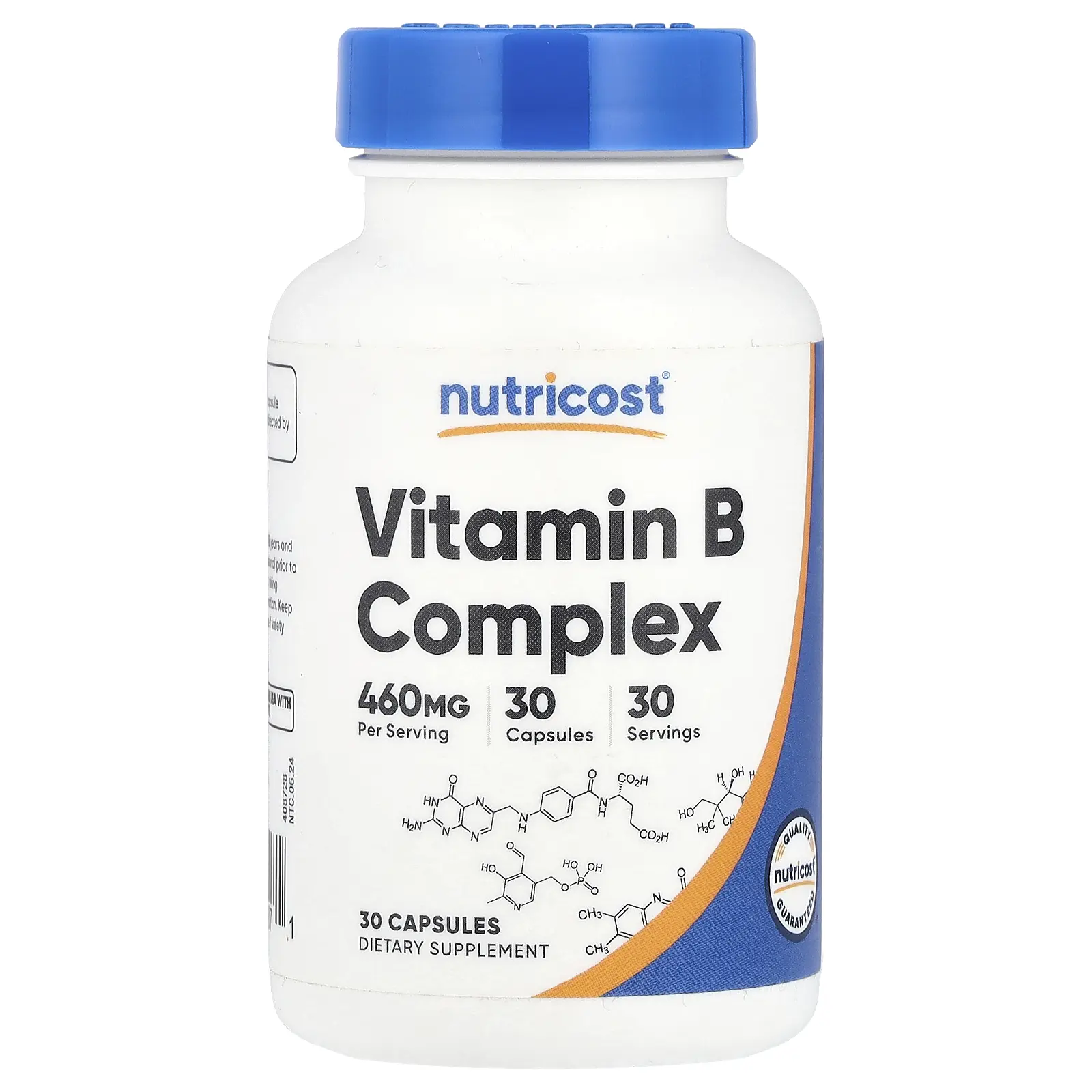 Nutricost Vitamin B Complex, 30 Capsules Nutricost Vitamin B Complex, 30 Capsules