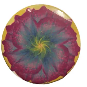 Power Flowers Fridge Magnets - Vibrant Floral Design for Refrigerator Decor & Organization