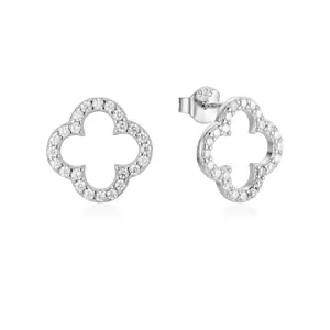 AnLova Moissanite Stud Earrings for Women | 925 Sterling Silver | GRA Certified Moissanite Earring | Small Diamond Earrings | Gifts for Women