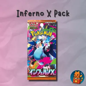 Japanese Pokémon Booster Pack – Inferno X