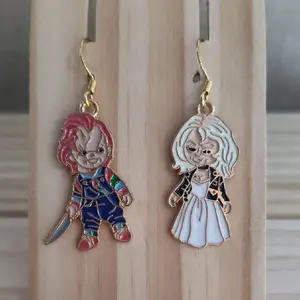 Chucky and his Bride Earrings