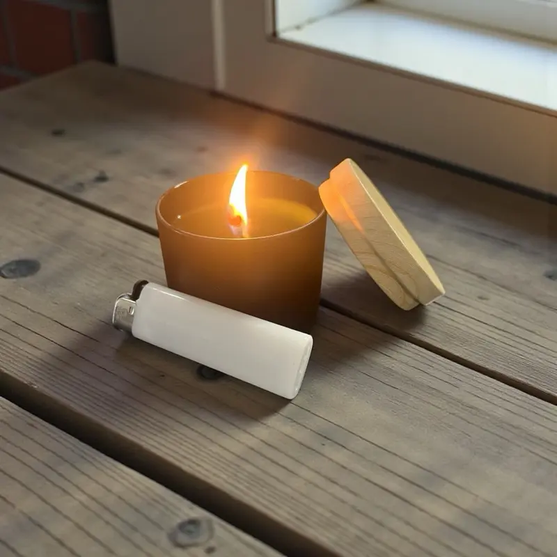 Sweet apple candle