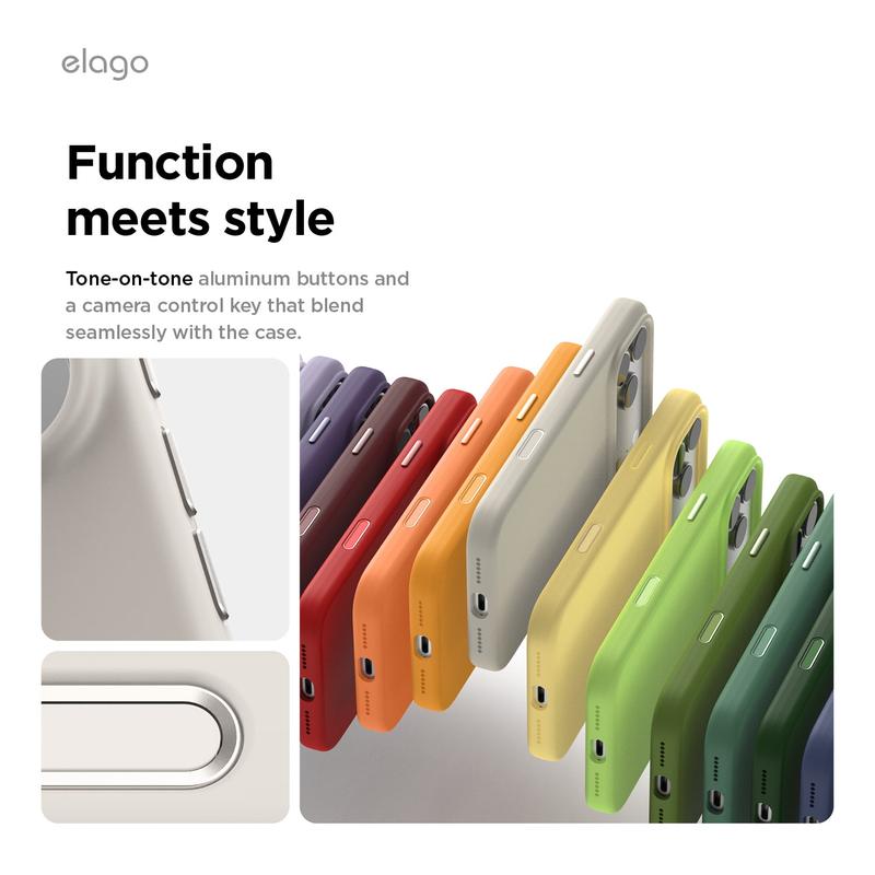 elago Magnetic Silicone Case for iPhone 17 Pro Max elago Magnetic Silicone Case for iPhone 17 Pro Max