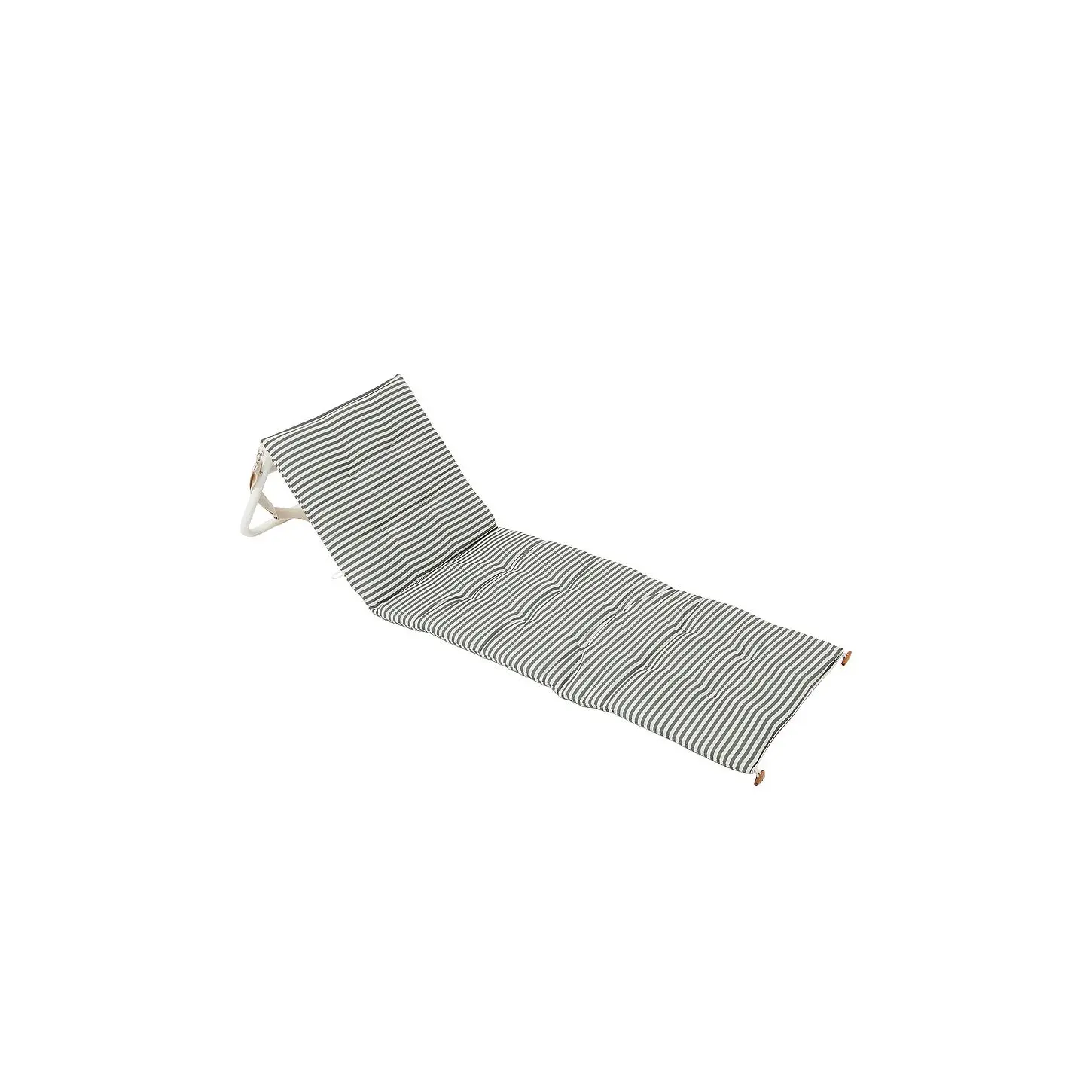 Sunnylife Reclining Beach Chair in The Vacay Olive Stripe