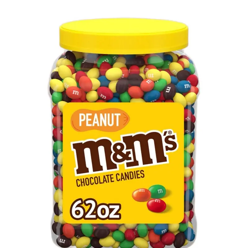 M&M’S Peanut Milk Chocolate Candy, 62 oz. Sweet M&M’S Peanut Milk Chocolate Candy, 62 oz. Sweet