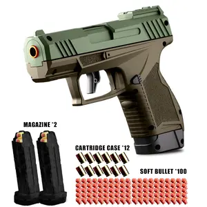 GX4 XL New Toy Gun Soft Bullet Gun Pistol [Upgraded Version Of The Continuous Hair] Emy Hanging, Continuous Hair For A Single Shell Throwing, Toy Foam Shockwave, Outdoor Sports Shooting Games,Fun Toys For 's Gifts.Toy Gun,Gun,Bb Gun