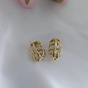 Aretes 960 Gold plated